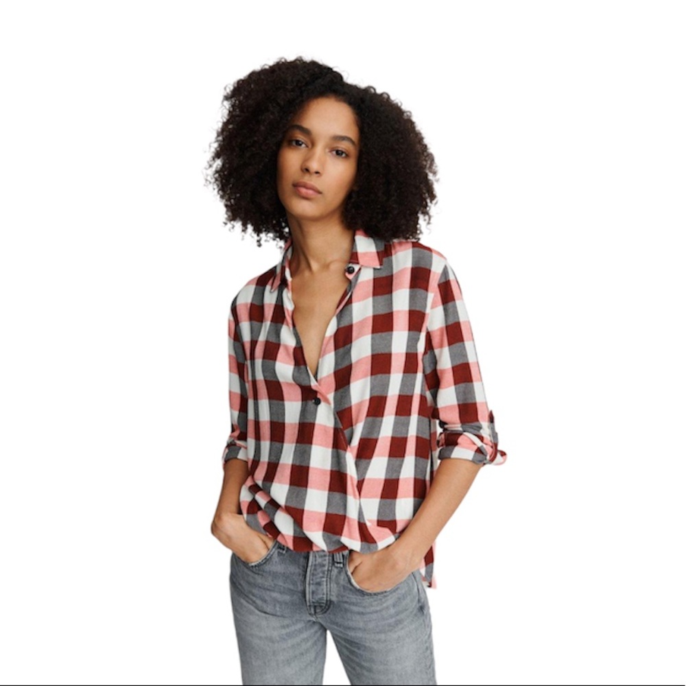 Rag & Bone Camile Shirt New Size Small